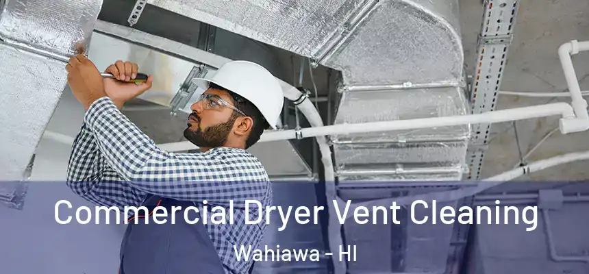 Commercial Dryer Vent Cleaning Wahiawa - HI