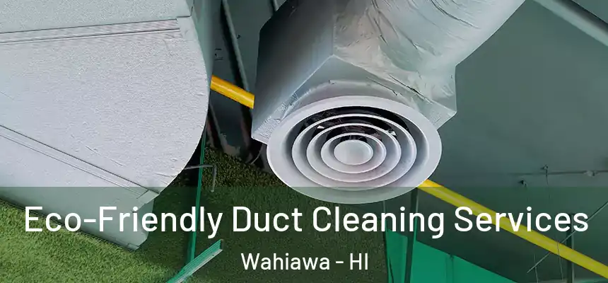 Eco-Friendly Duct Cleaning Services Wahiawa - HI