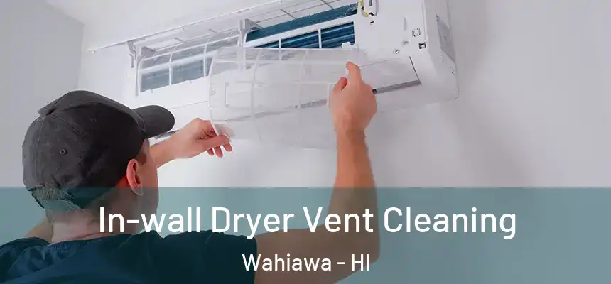  In-wall Dryer Vent Cleaning Wahiawa - HI