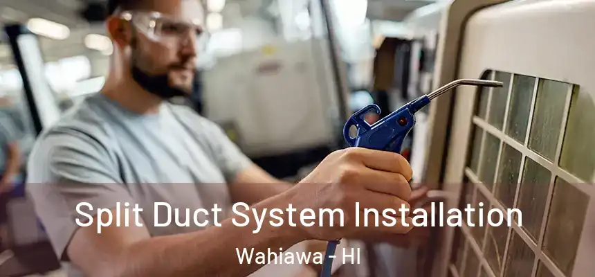  Split Duct System Installation Wahiawa - HI
